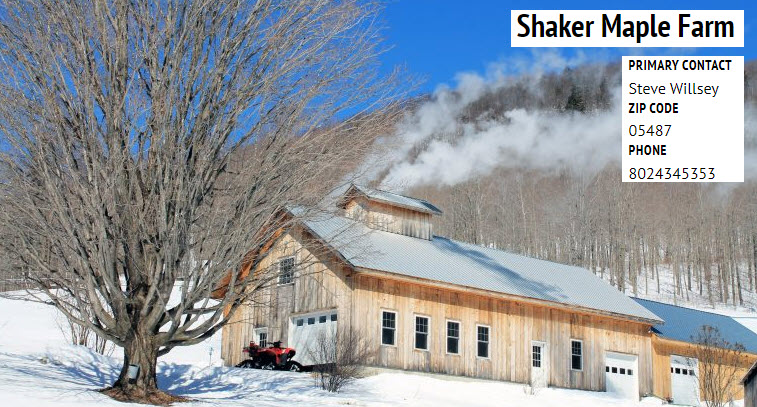 Shaker Maple Farm